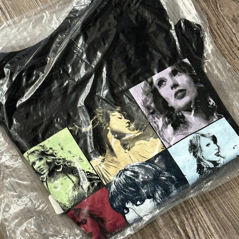 Taylor Swift Eras Tour Black Shirt